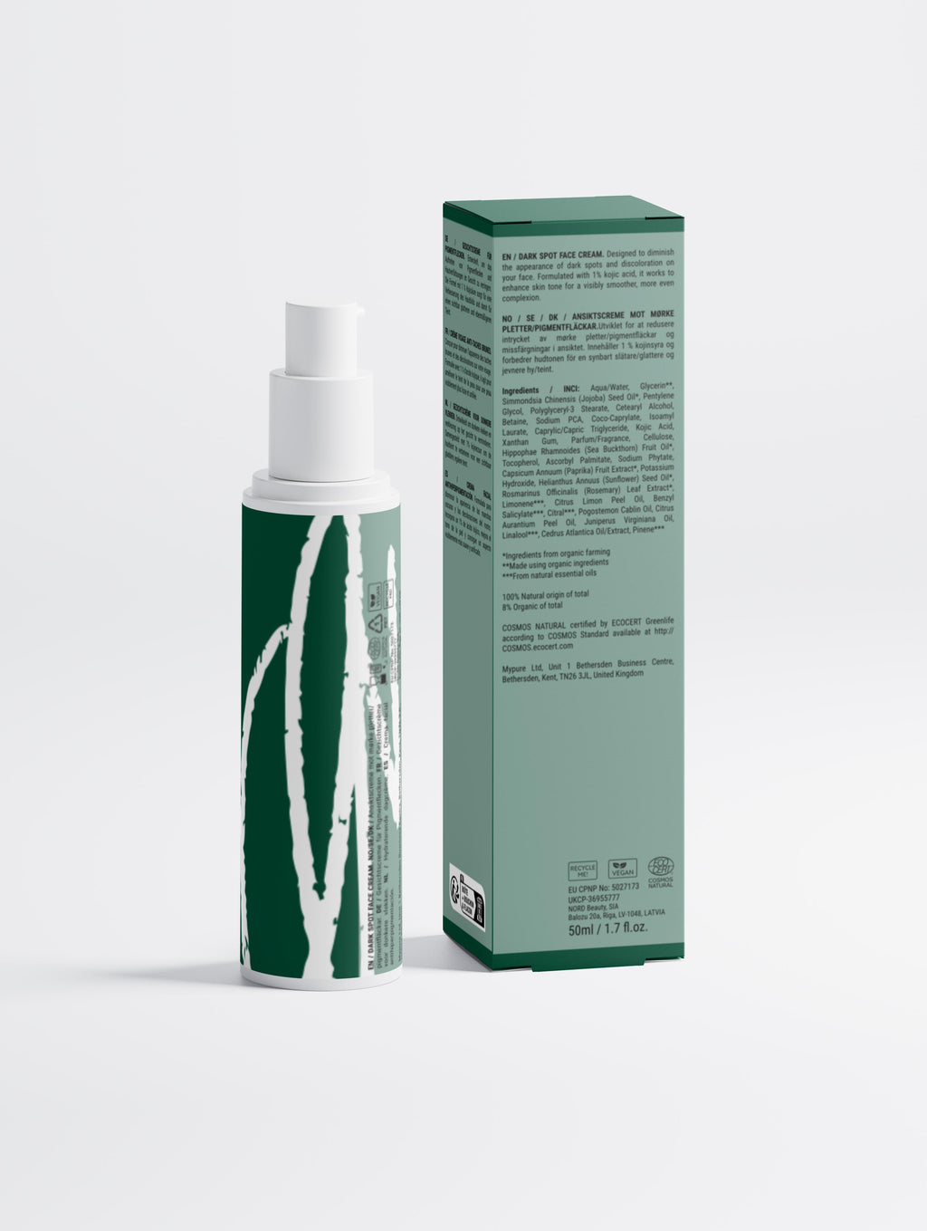 Dark Spot Face Cream with Kojic Acid