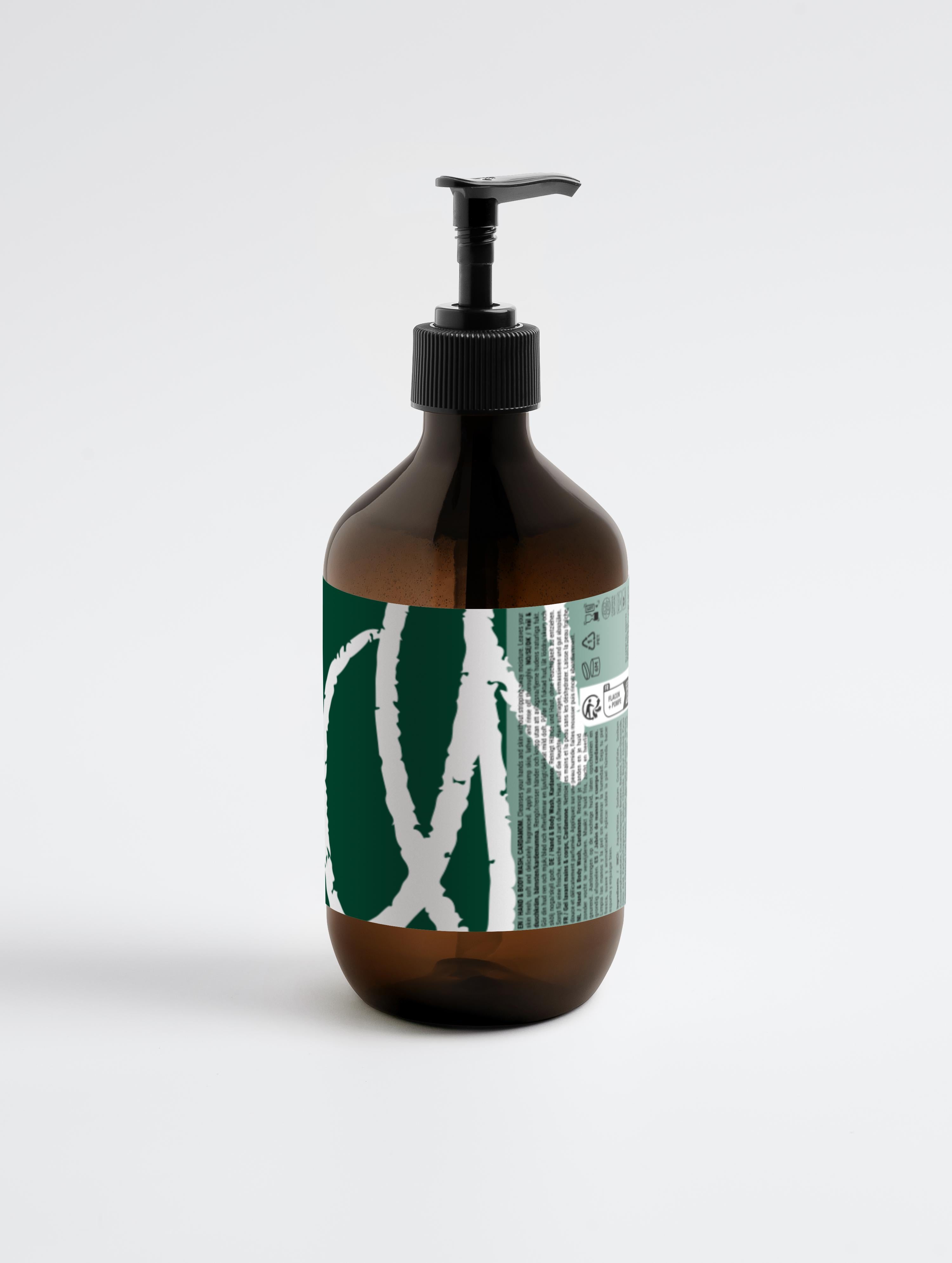 Hand & Body Wash, Ginger & Smoky Cardamom